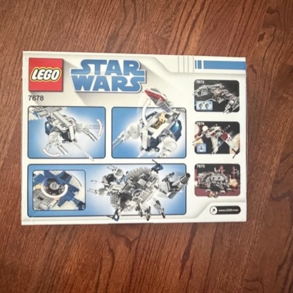 LEGO Star Wars Droid Gunship 7678 Retired Sealed Collectible Set - Picture 8 of 8